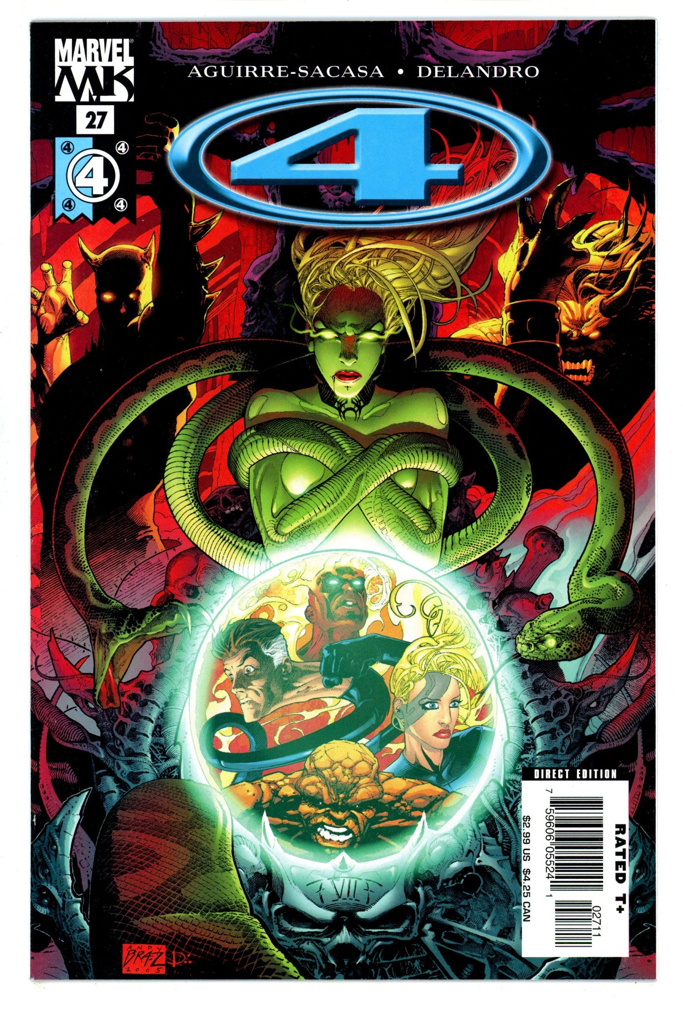 Marvel Knights 4 27 High Grade (2006) 