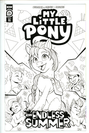 IDW Endless Summer My Little Pony 1 Incentive Variant NM+ (2023)