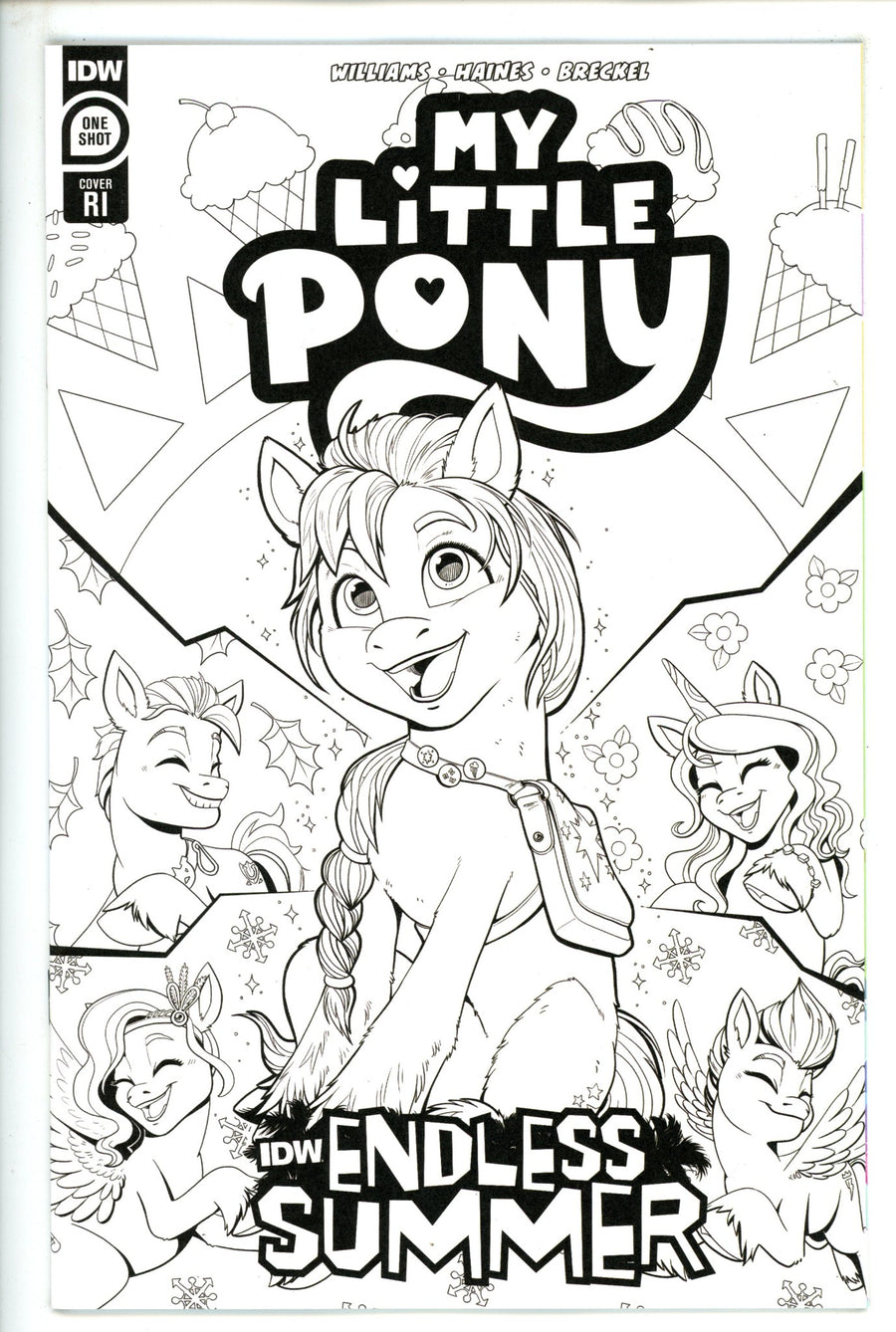 IDW Endless Summer My Little Pony 1 Incentive Variant NM+ (2023)