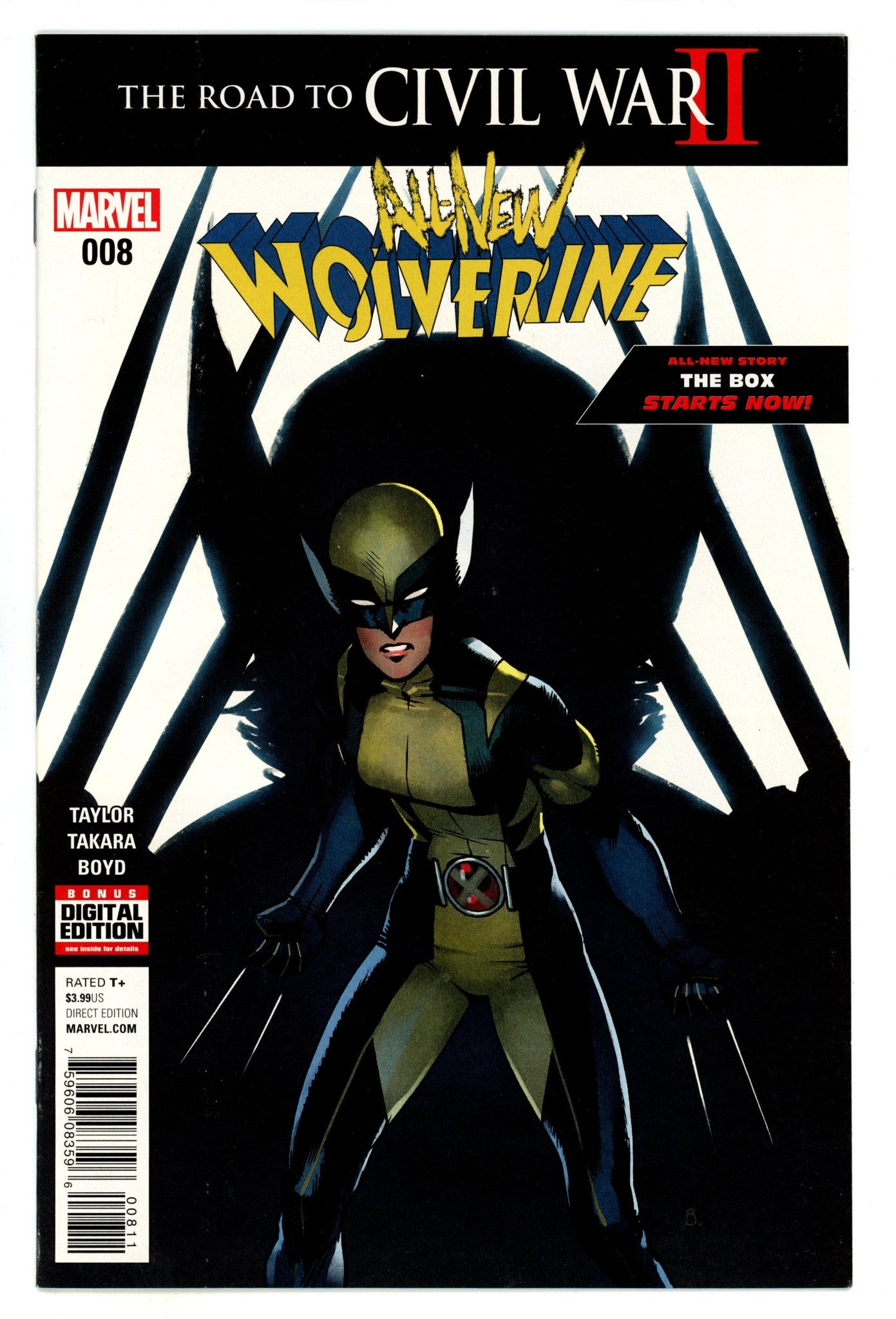 All-New Wolverine 8 High Grade (2016) 