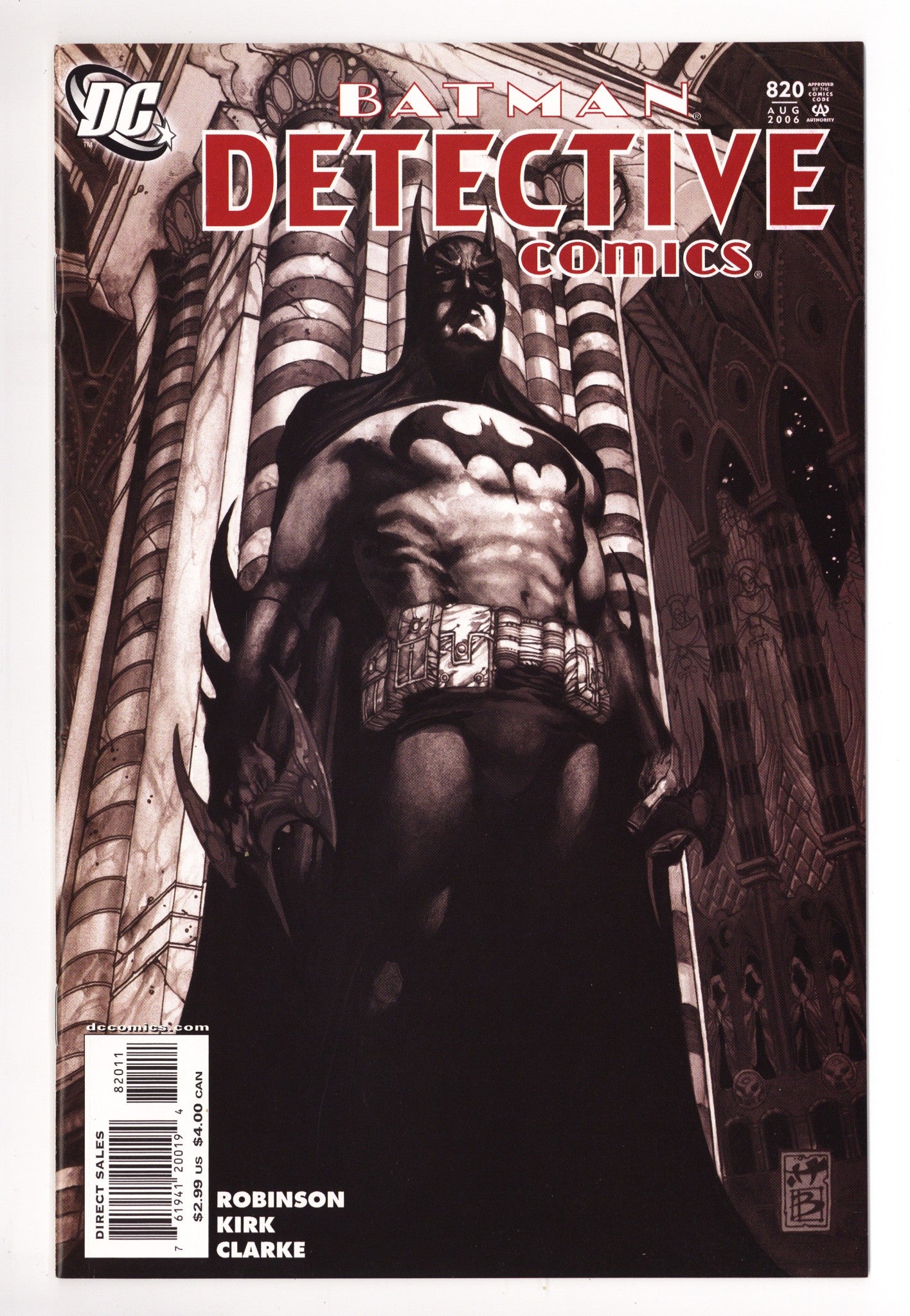 Detective Comics Vol 1 820 High Grade (2006) 