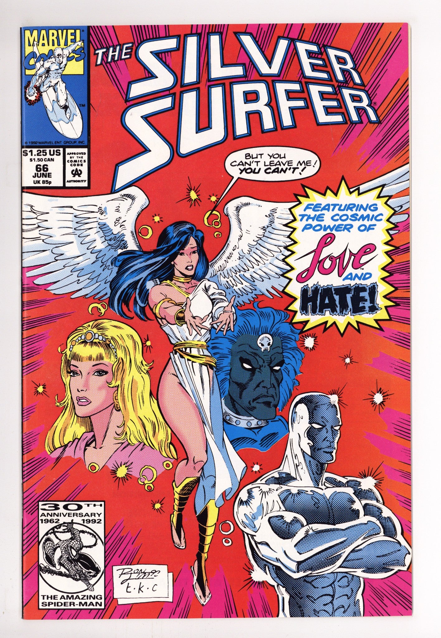 Silver Surfer Vol 3 66 High Grade (1992) 