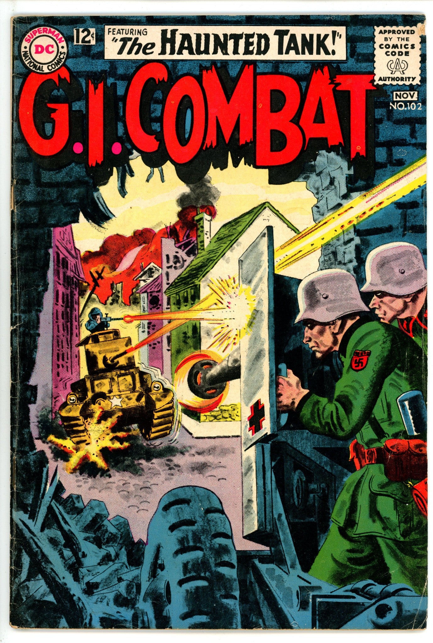 G.I. Combat Vol 1 102 VG+ (4.5) (1963) 