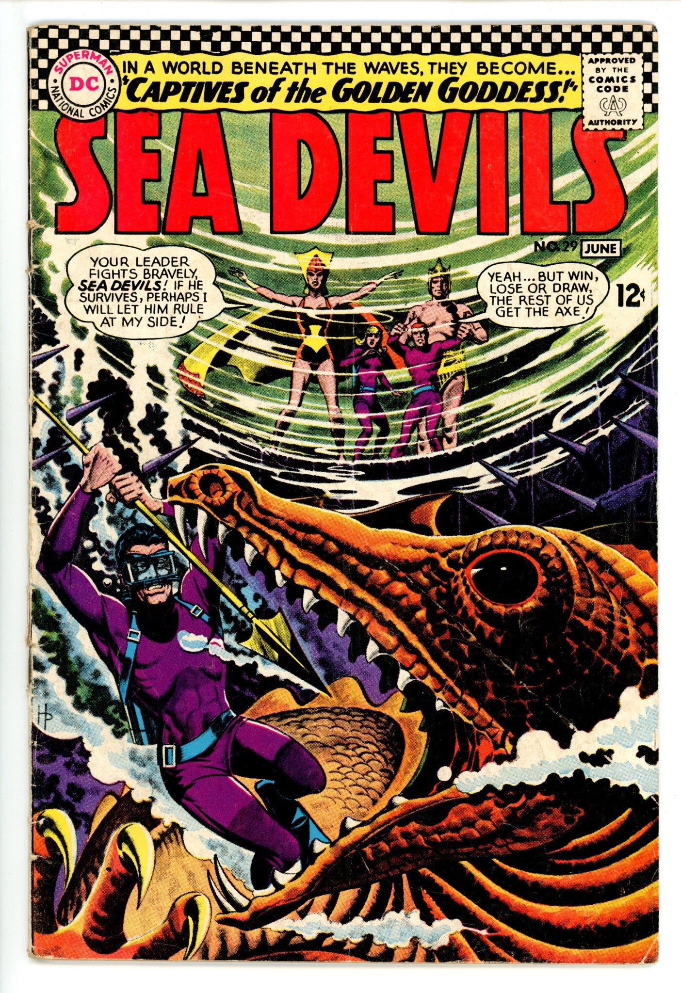 Sea Devils 29 VG- (3.5) (1966) 