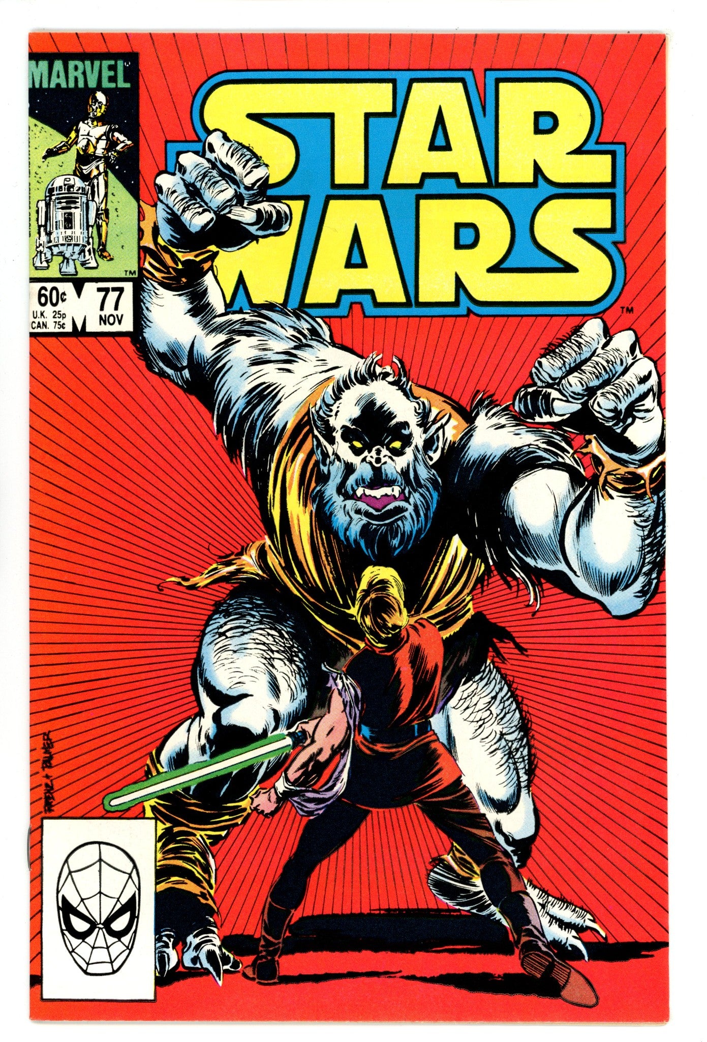 Star Wars Vol 1 77 VF+ (8.5) (1983) 