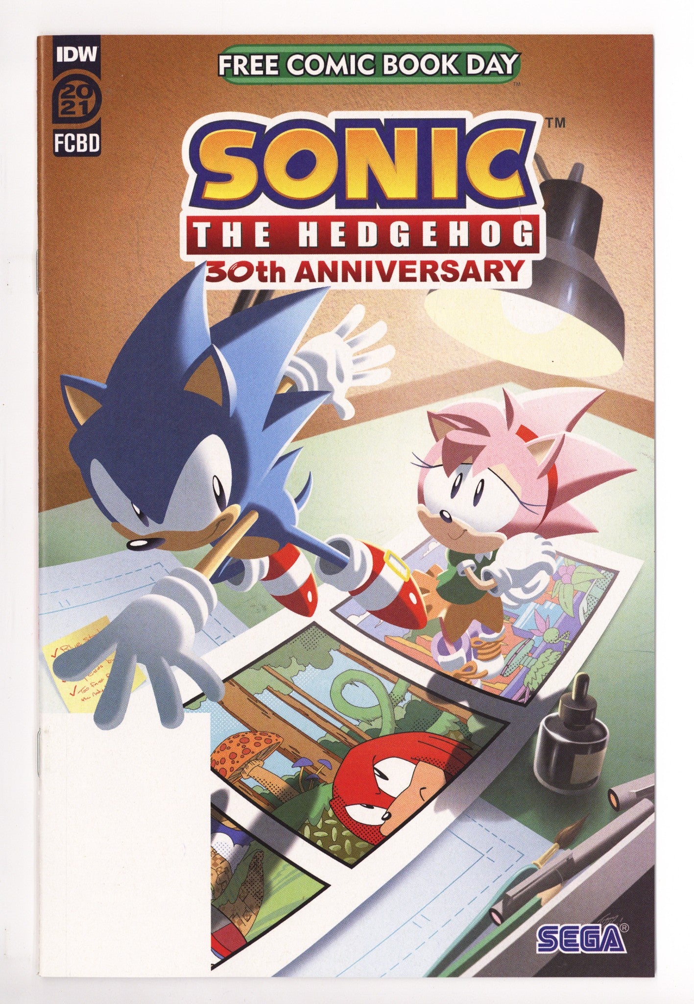 Sonic the Hedgehog Free Comic Book Day 2021 [nn] High Grade (2021) 
