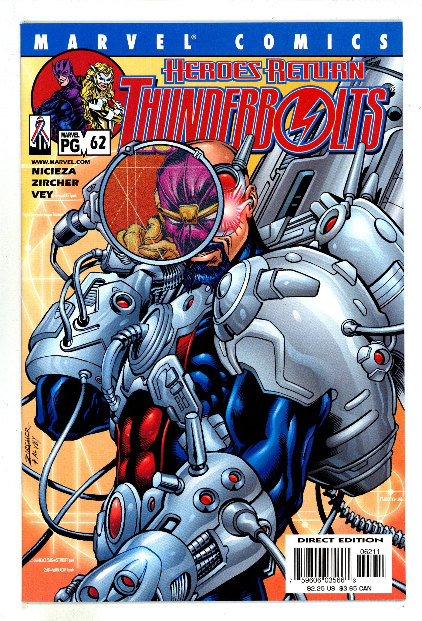 Thunderbolts Vol 1 62 High Grade (2002) 