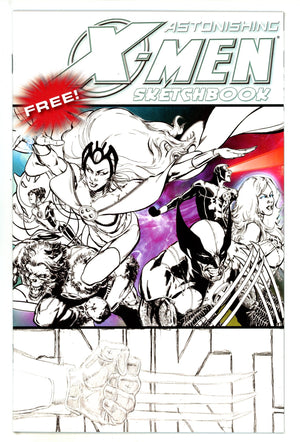 Astonishing X-Men Amazing Spider-Man The Gauntlet Sketchbook [nn] High Grade (2009)
