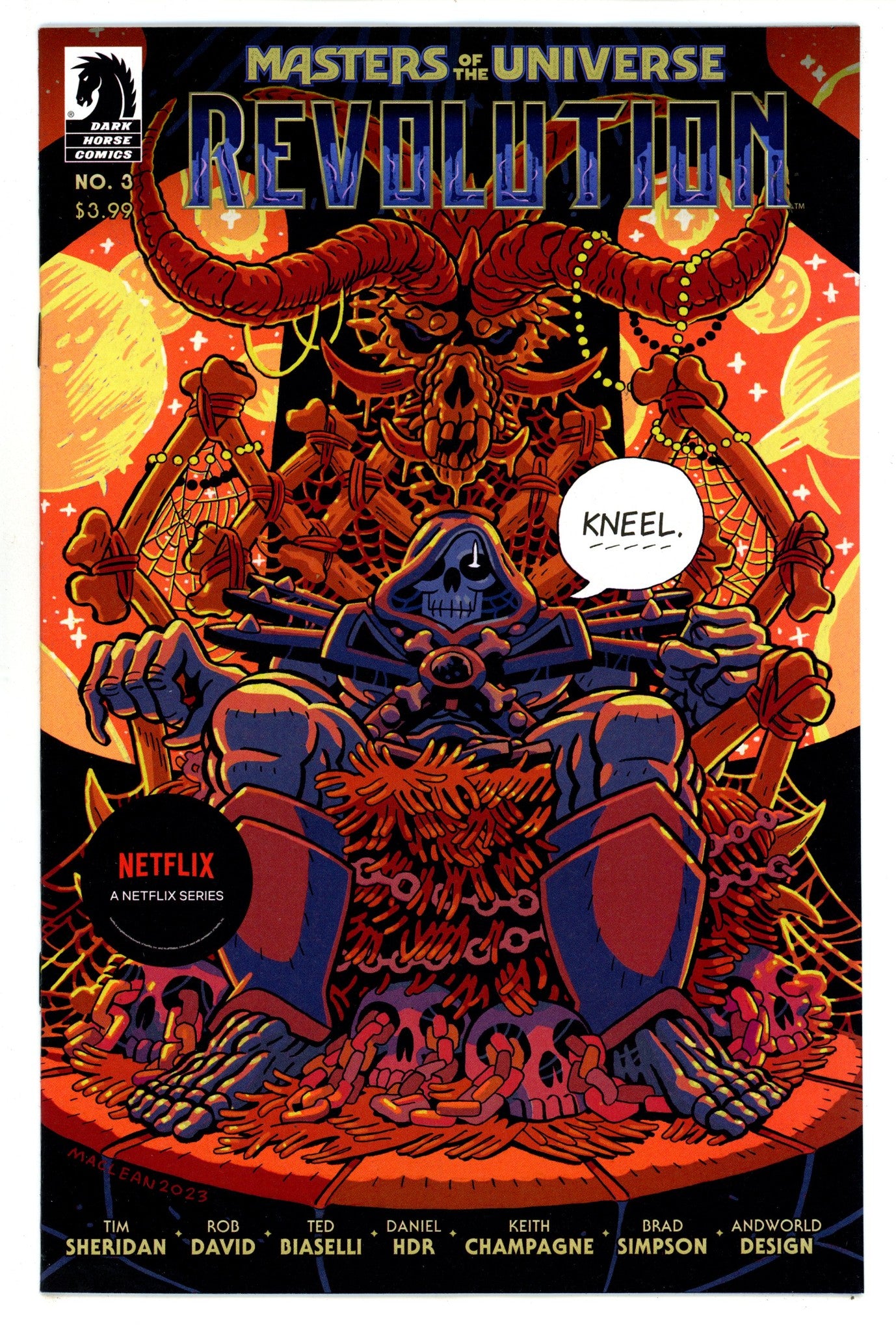 Masters Of The Universe: Revolution  3 Maclean  Variant   (2024)