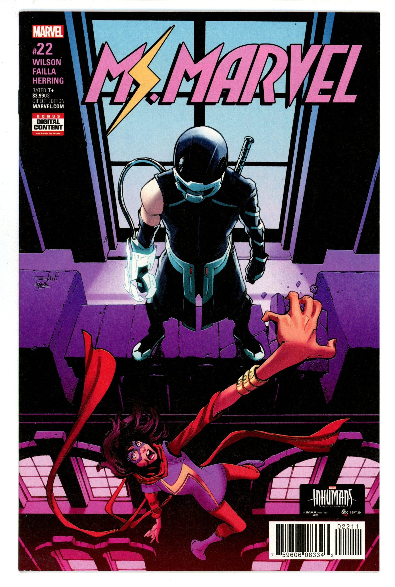 Ms. Marvel Vol 4 22 High Grade (2017) 