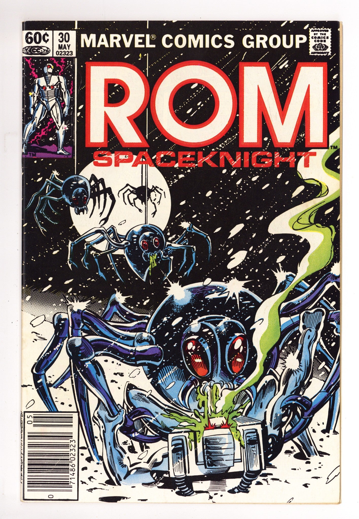 Rom Vol 1 30 Mid Grade (1982) Newsstand 