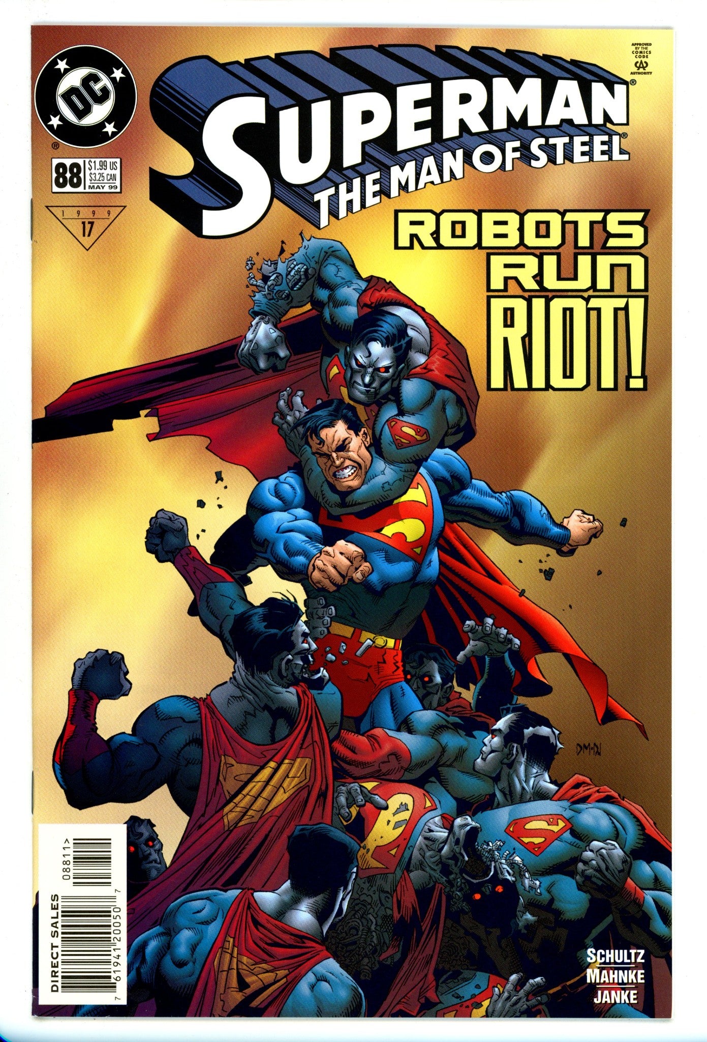 Superman: The Man of Steel 88 High Grade (1999) 