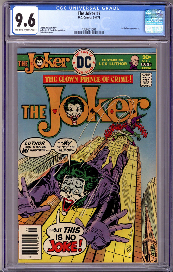 The Joker Vol 1 7 CGC 9.6 (NM+) (1976)