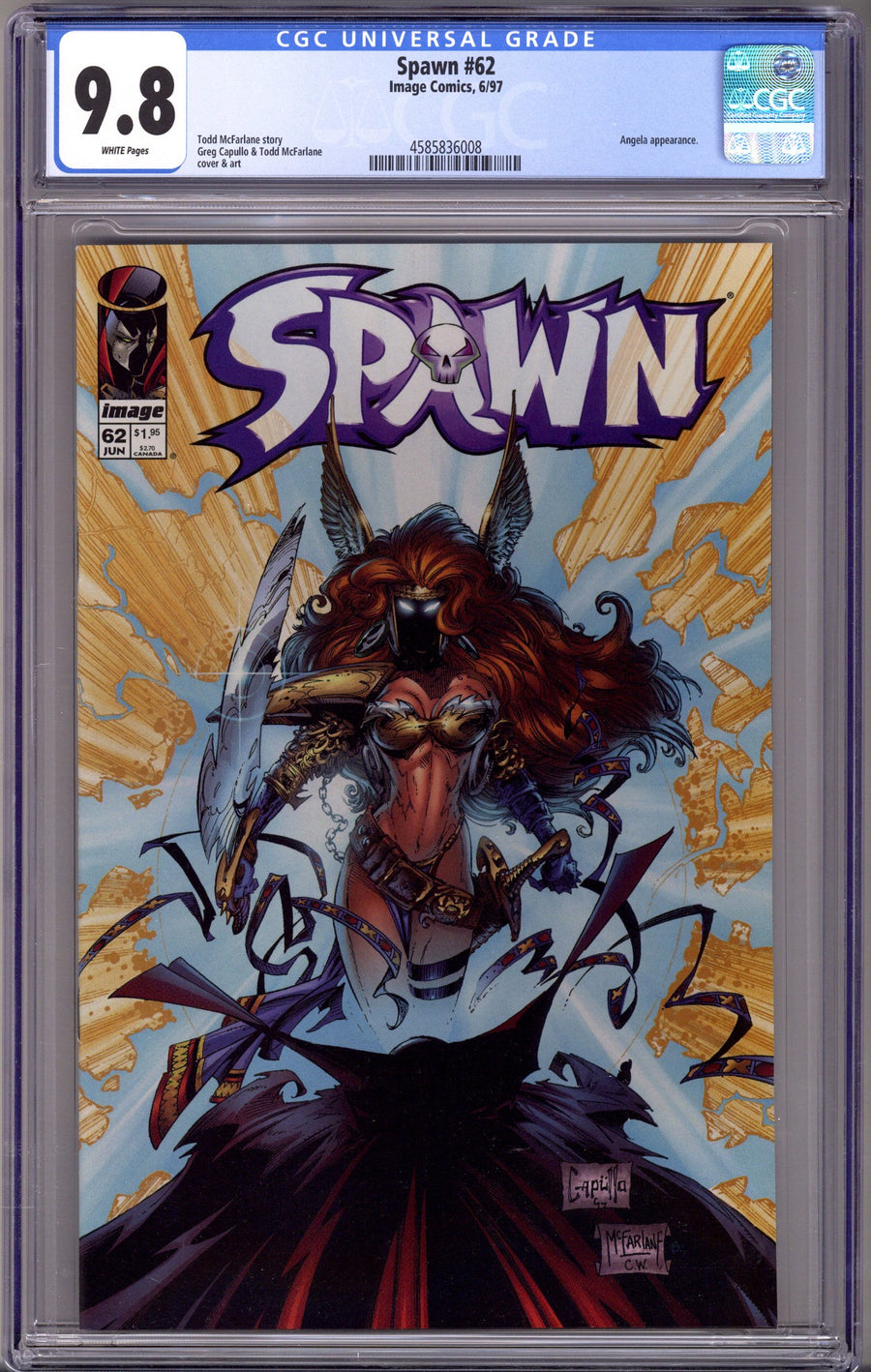 Spawn 62 CGC 9.8 (NM/M) (1997)
