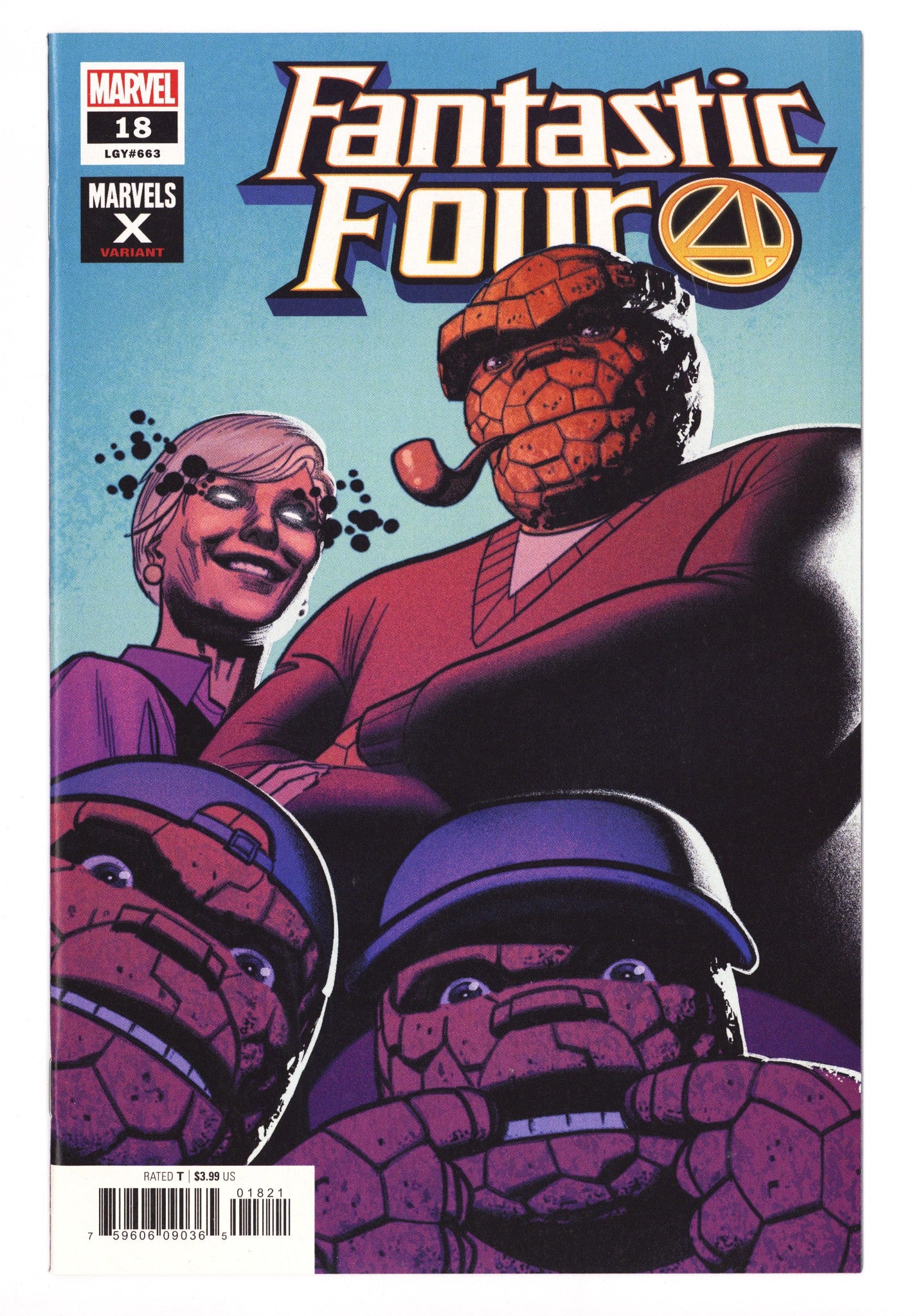 Fantastic Four Vol 6 18 (663) High Grade (2020) Smallwood Variant 