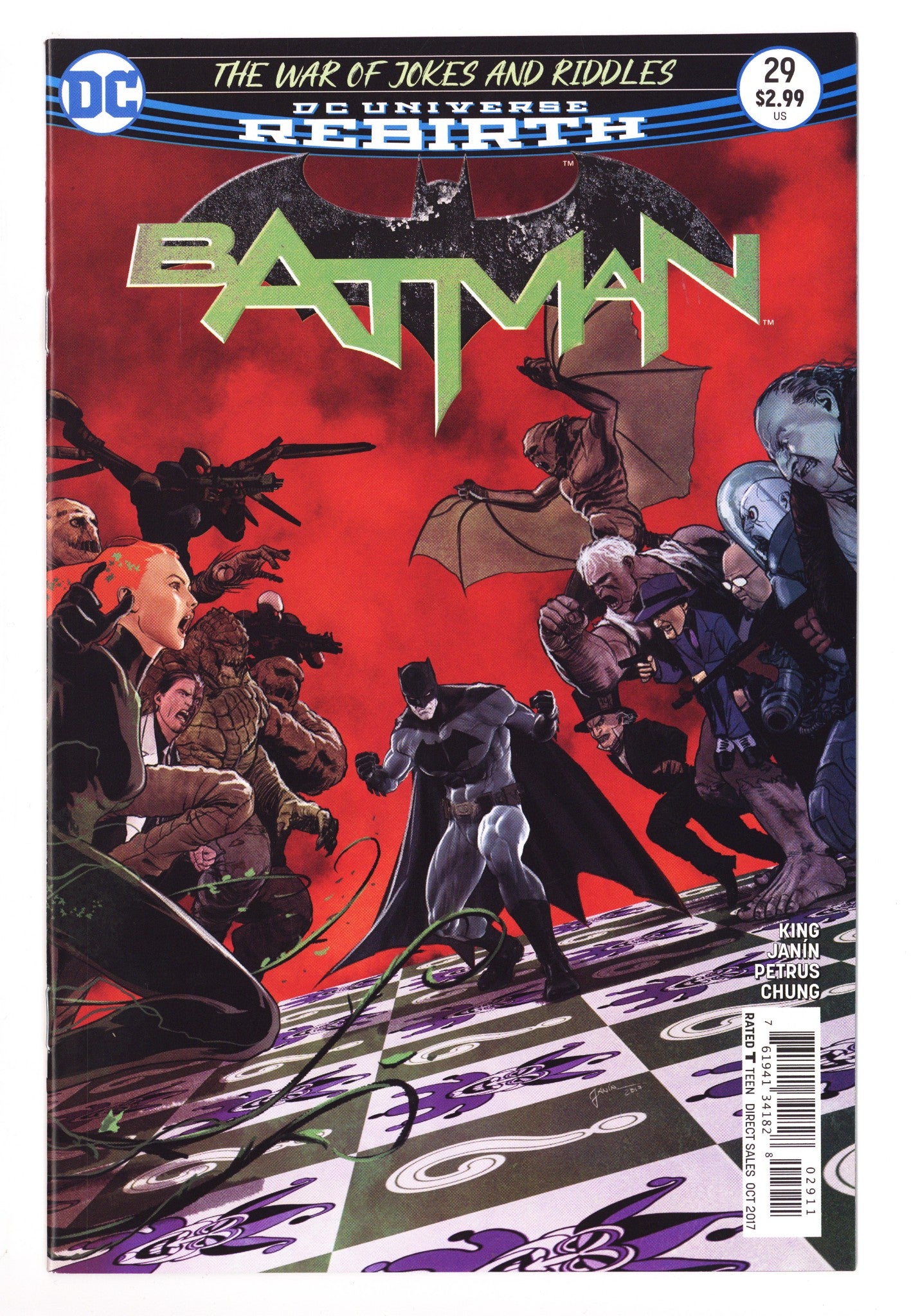 Batman Vol 3 29 High Grade (2017) 