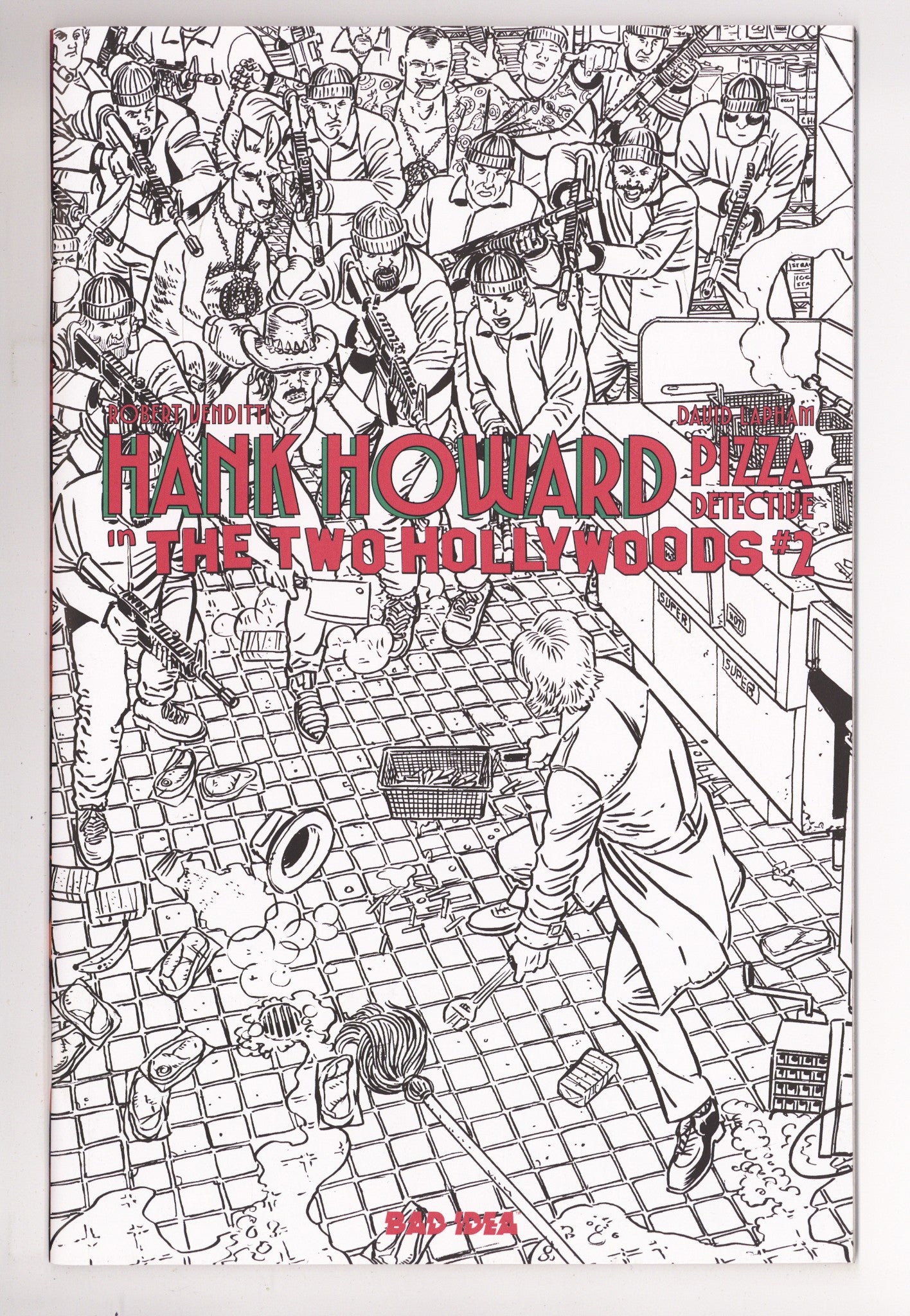 Hank Howard Pizza Detective The Two Hollywoods  2 Lapham  B&W Incentive NM  (2026)