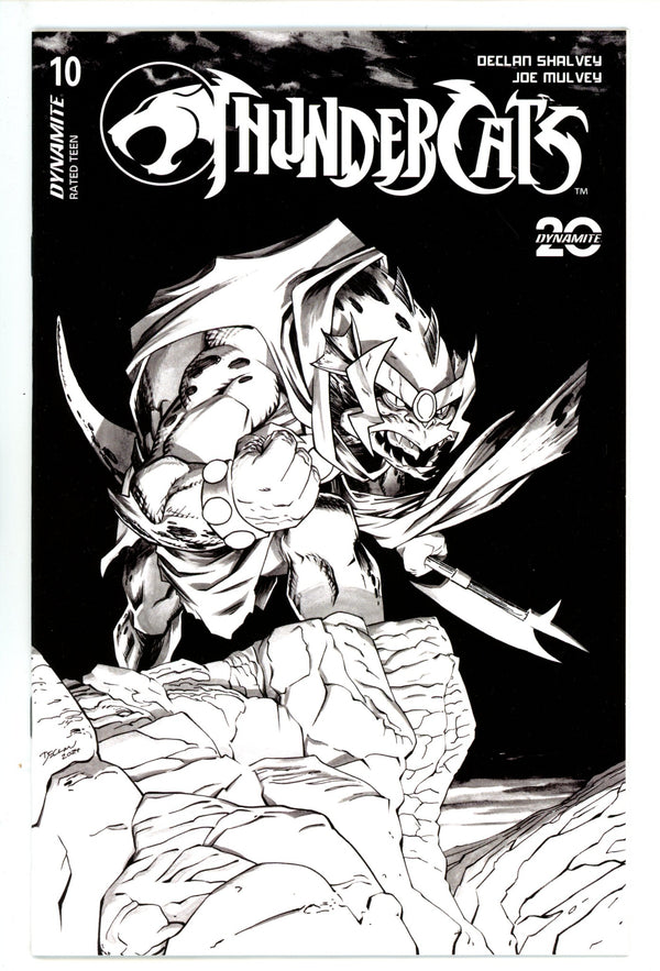 Thundercats 10 Shalvey B&W Incentive Variant (2025)