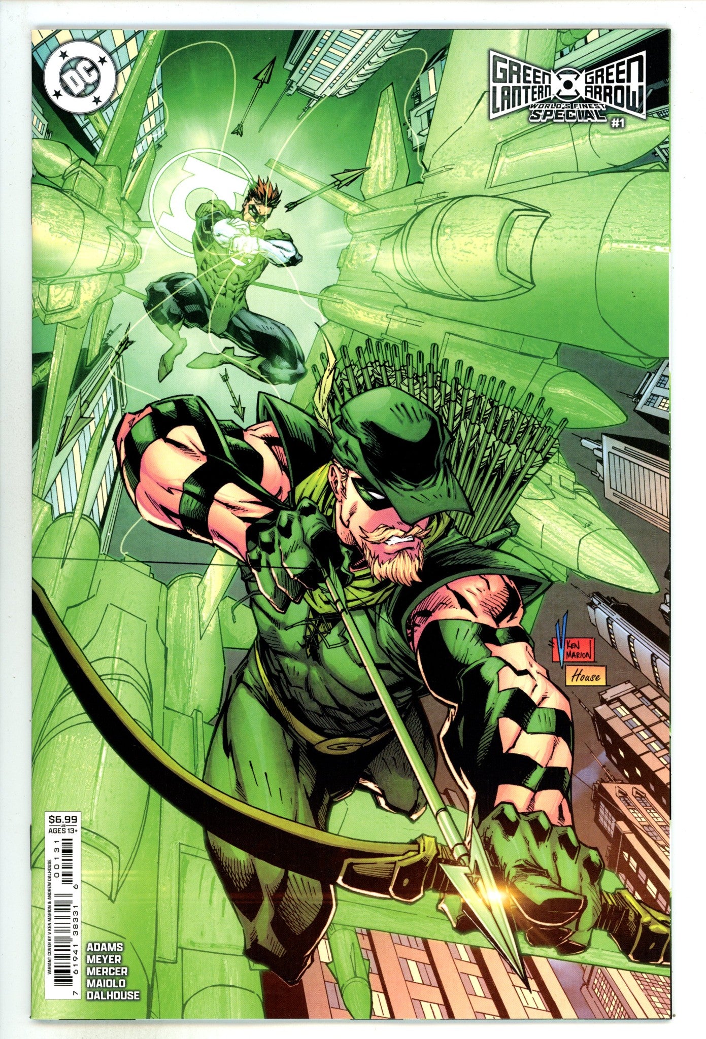 Green Lantern Green Arrow Worlds Finest Special 1 Marion Variant (2024)