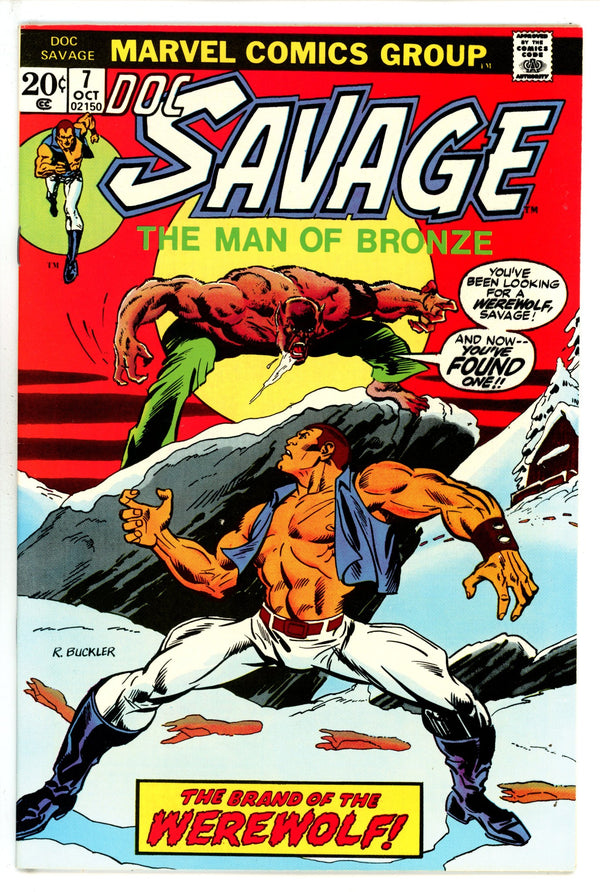 Doc Savage 7 VF/NM (1973)