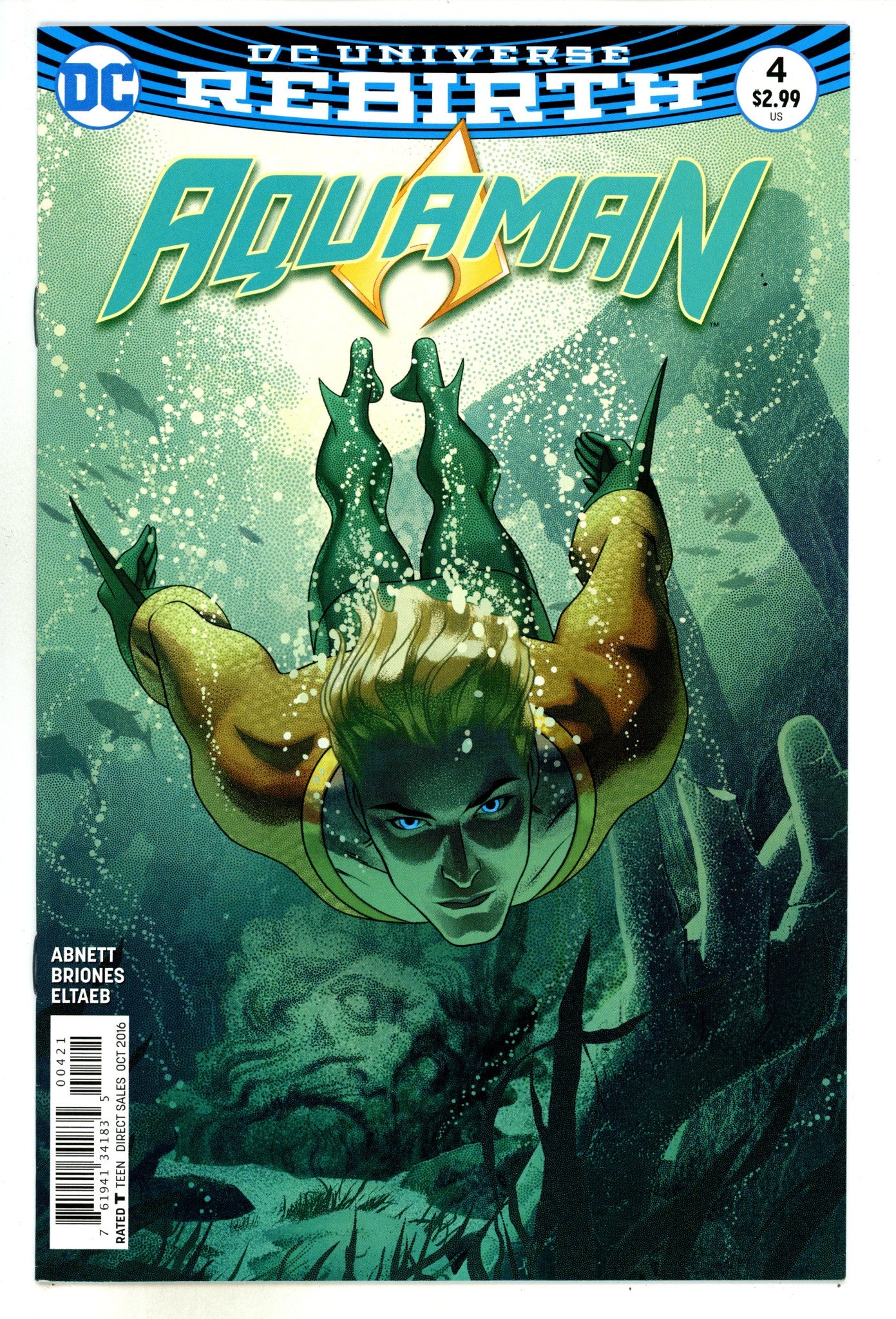 Aquaman Vol 8 4 High Grade (2016) Middleton Variant 