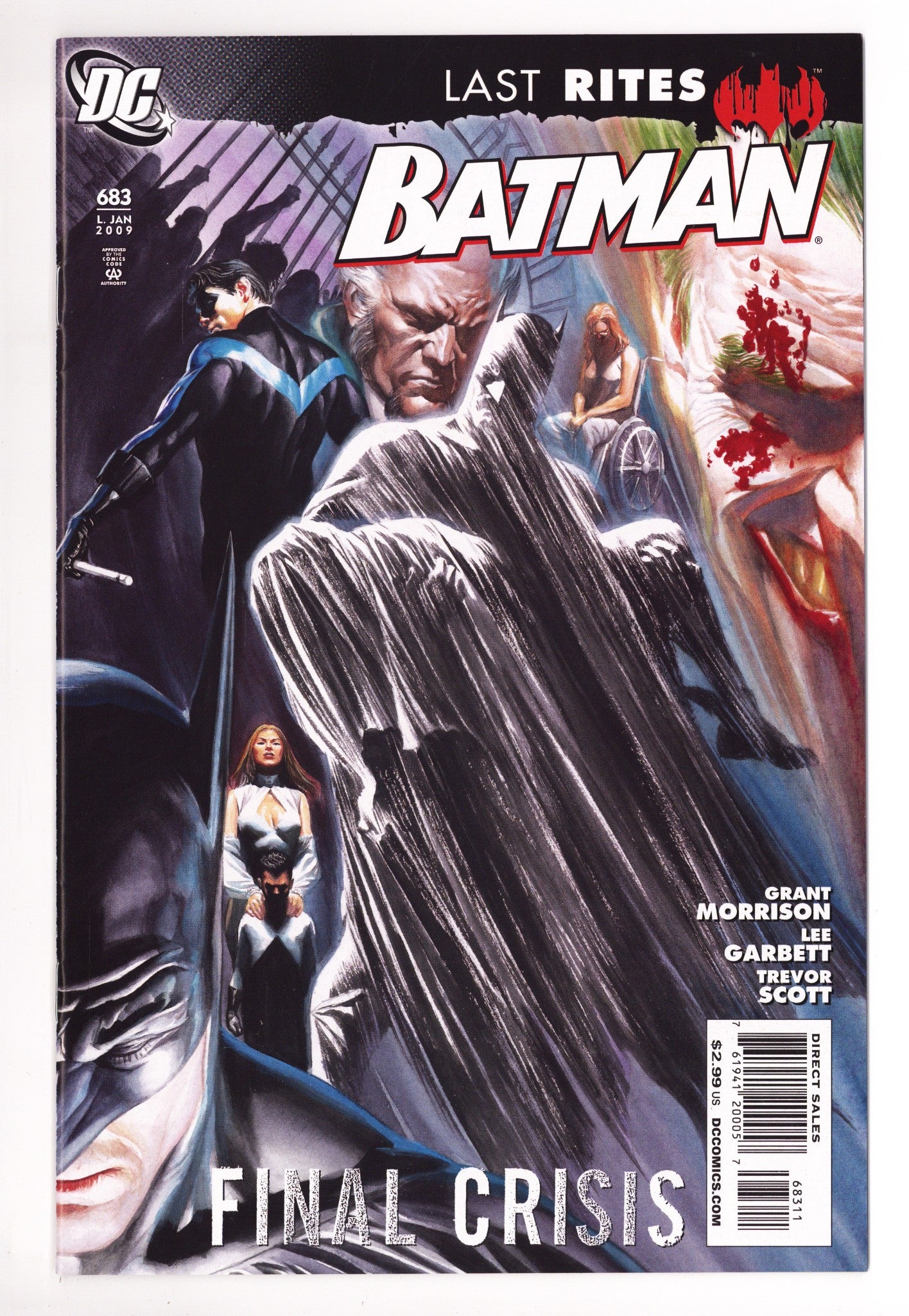 Batman Vol 1 683 Mid Grade (2009) 