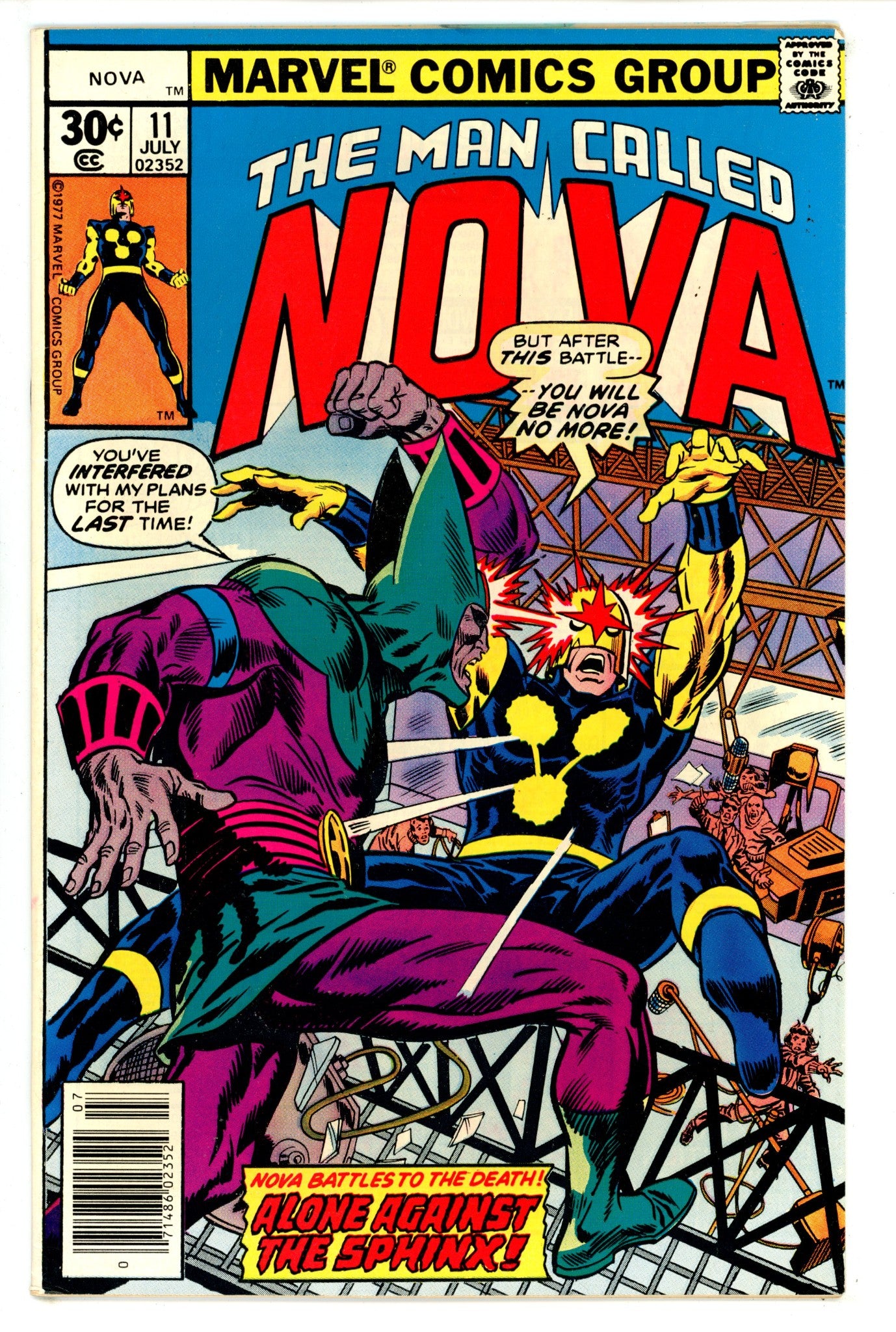 Nova Vol 1 11 FN+ (1977)