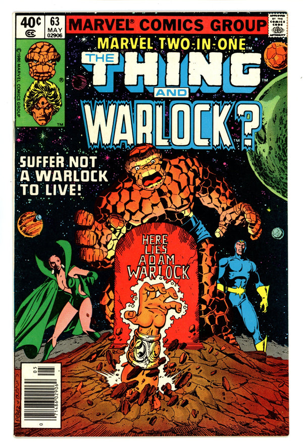 Marvel Two-in-One Vol 1 63 Mid Grade (1980) Newsstand