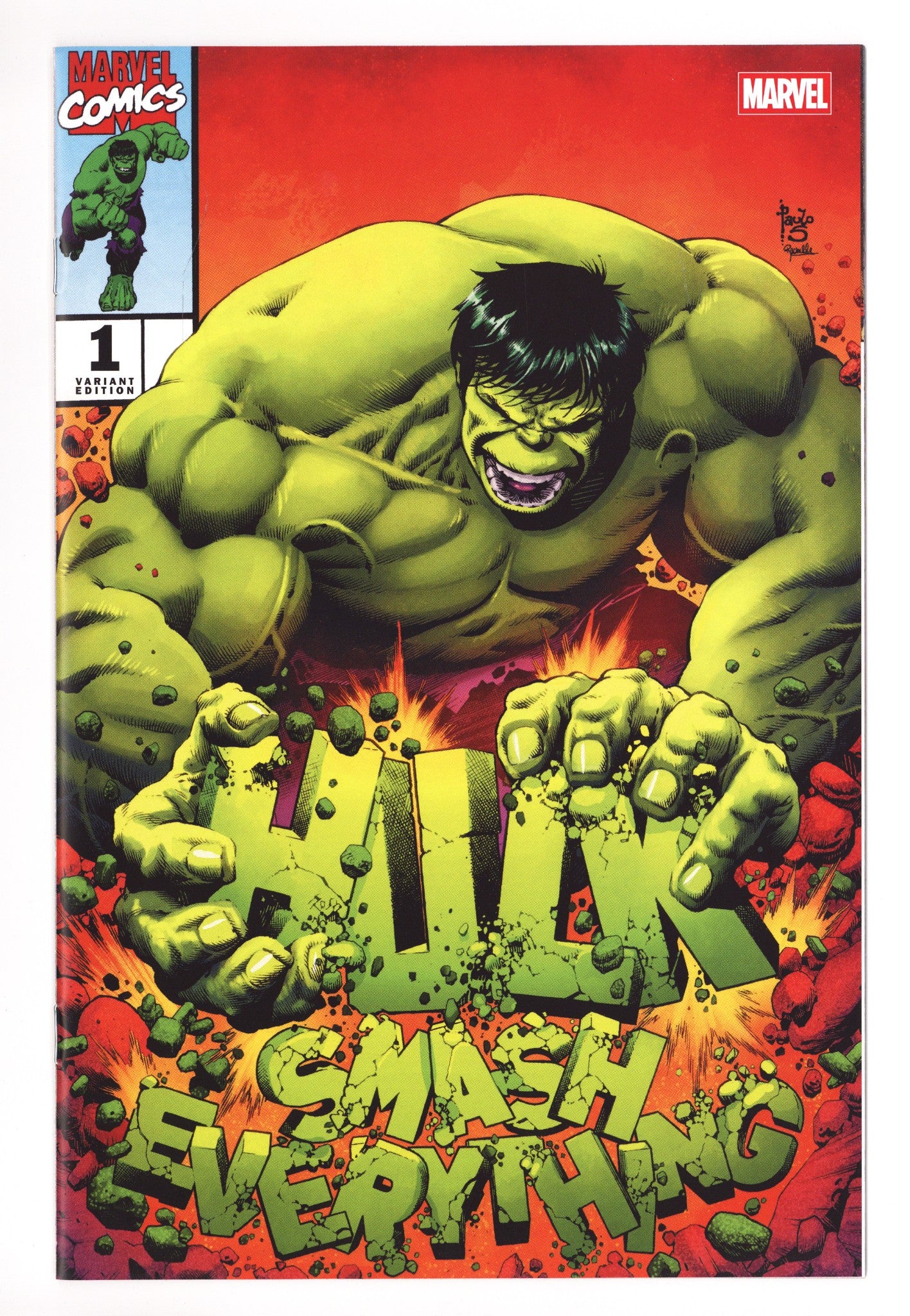 Hulk: Smash Everything 1 Siqueira Incentive NM- (2025)