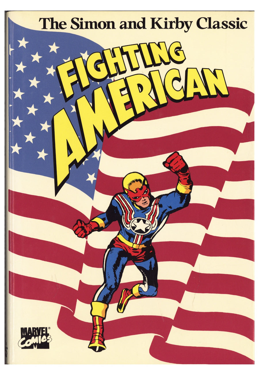 Fighting American HC High Grade (1989) Signed x1 1st Page Joe Simon 