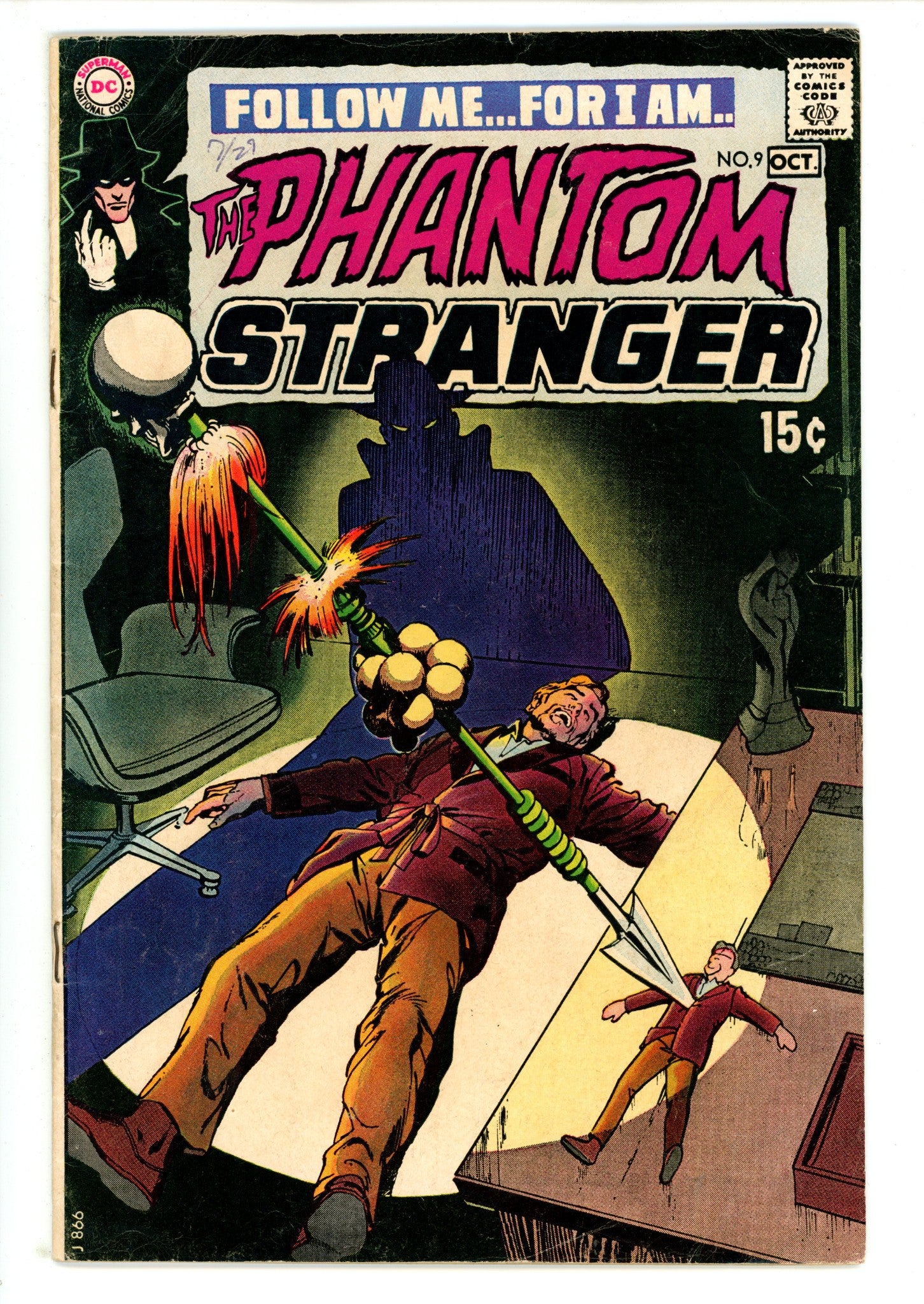 The Phantom Stranger Vol 2 9 VG+ (4.5) (1970) 