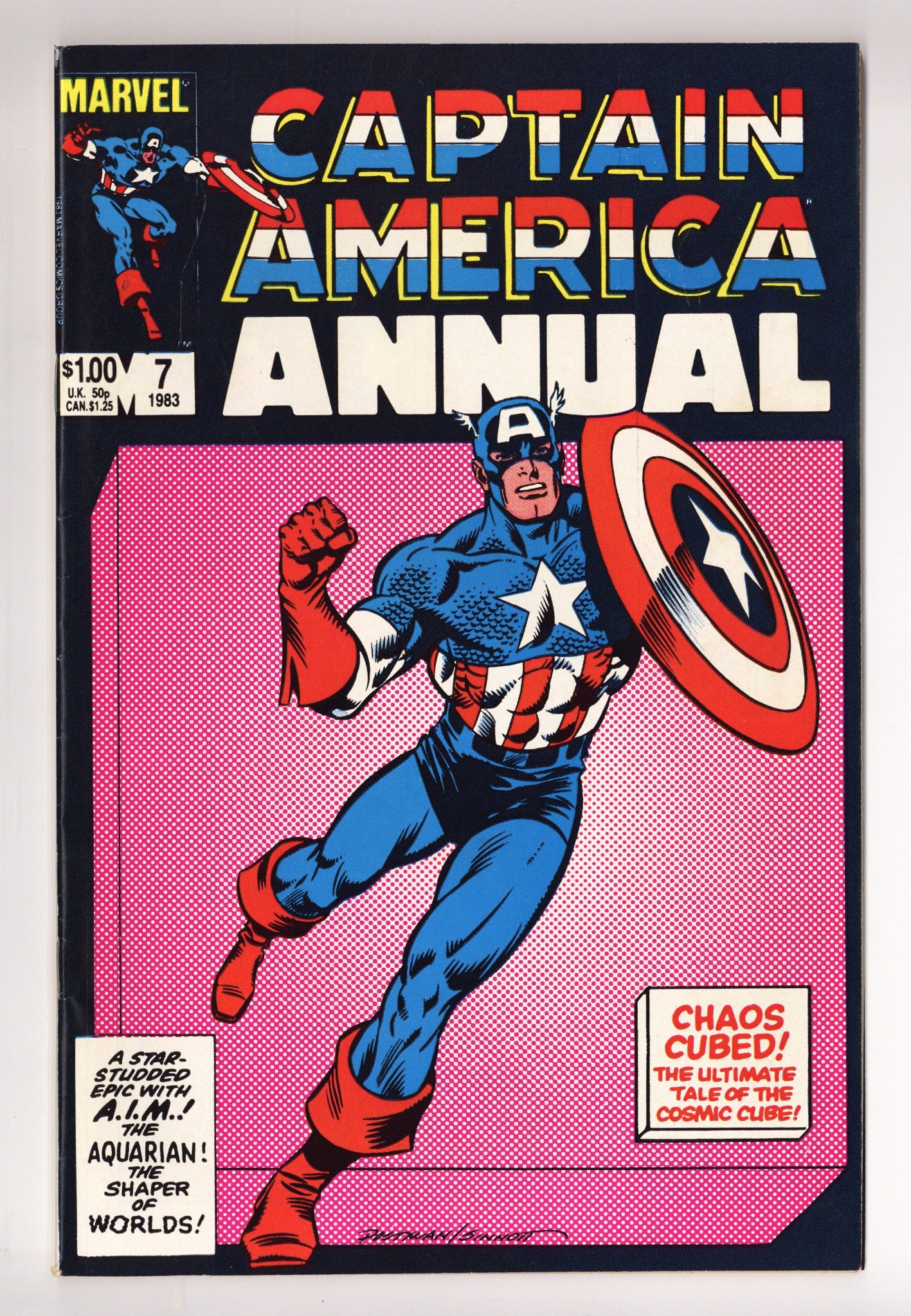 Captain America Annual 7 Mid Grade (1983) 
