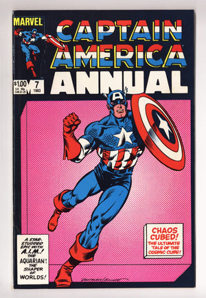 Captain America Annual 7 Mid Grade (1983)
