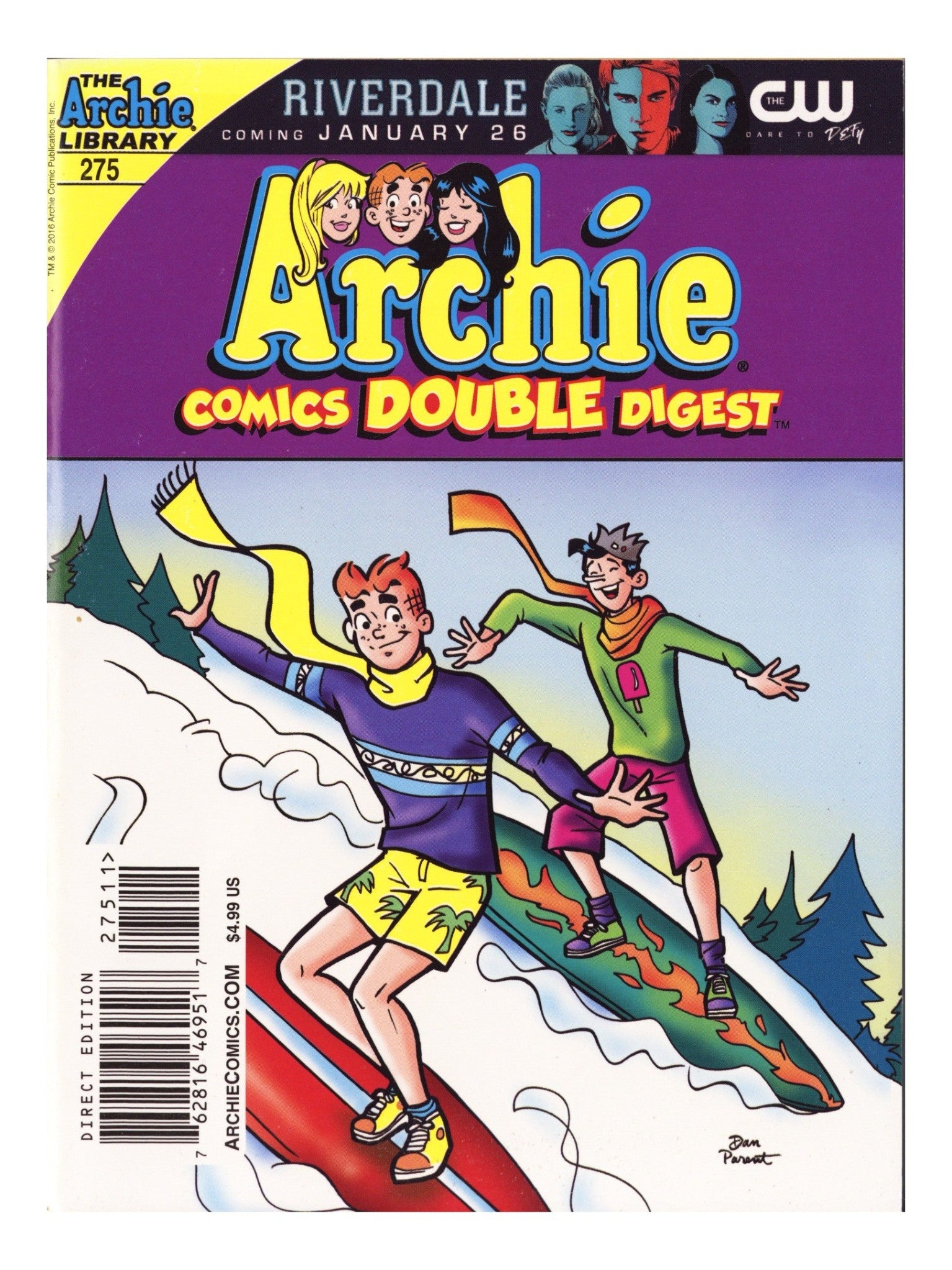 Archie Comics Double Digest 275 High Grade (2017) 
