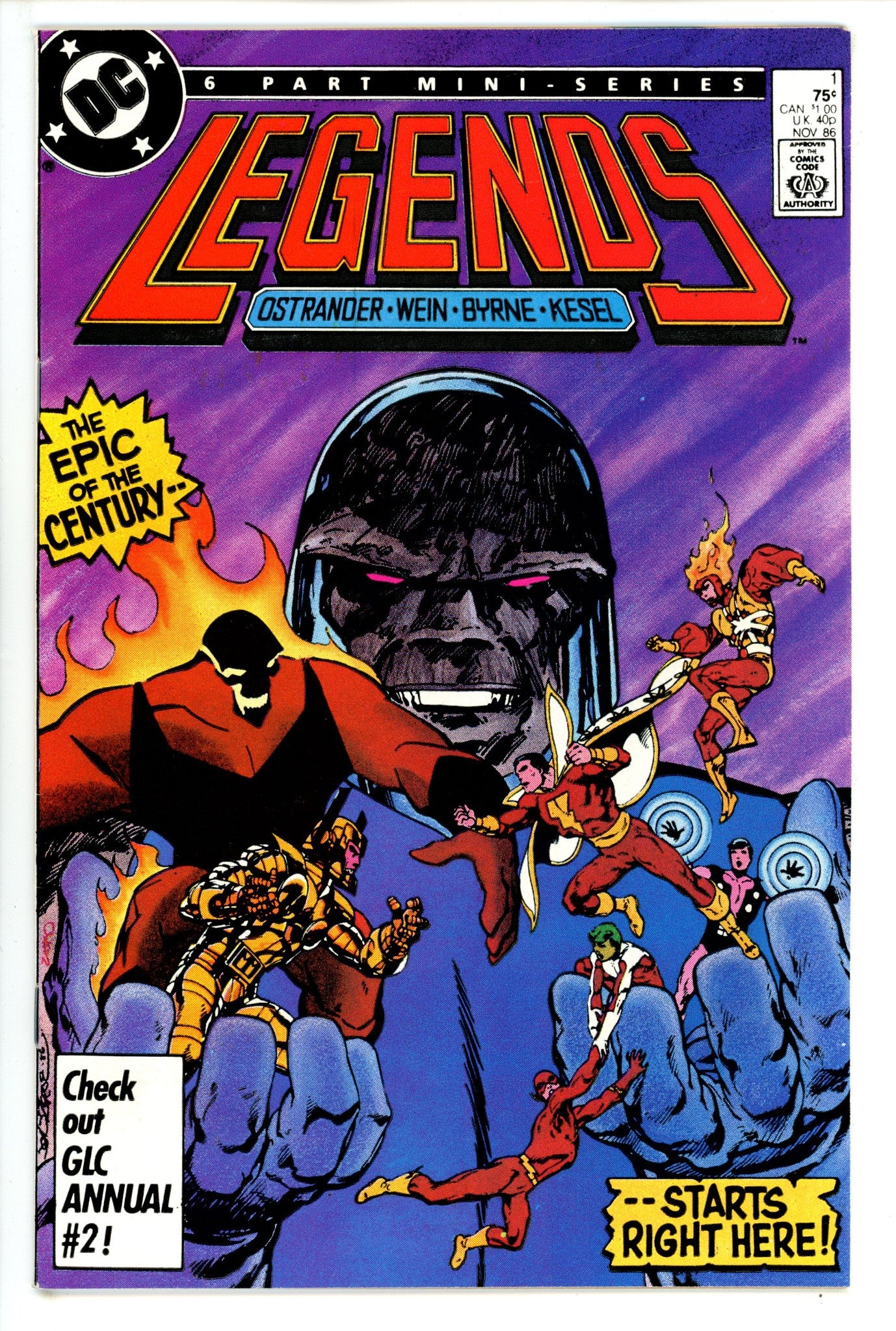 Legends 1 VF+ (1986)