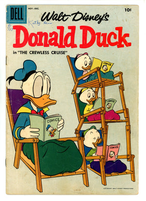 Walt Disney's Donald Duck 56 VG- (3.5) (1957) 