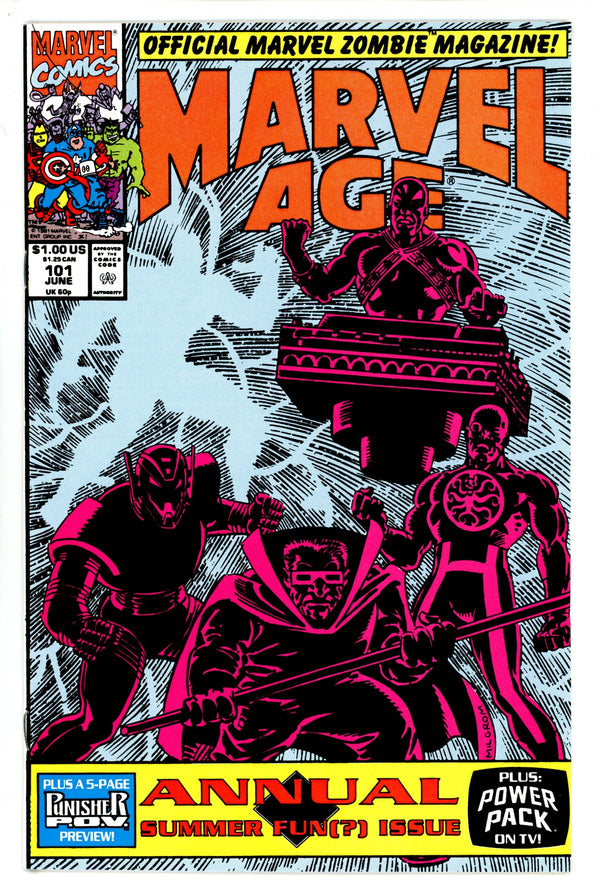 Marvel Age 101 VF+ (1991)