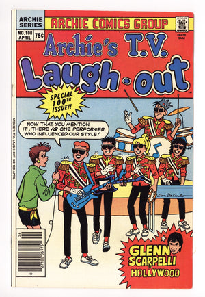 Archie's TV Laugh-Out 100 Mid Grade (1985) Canadian Price Variant