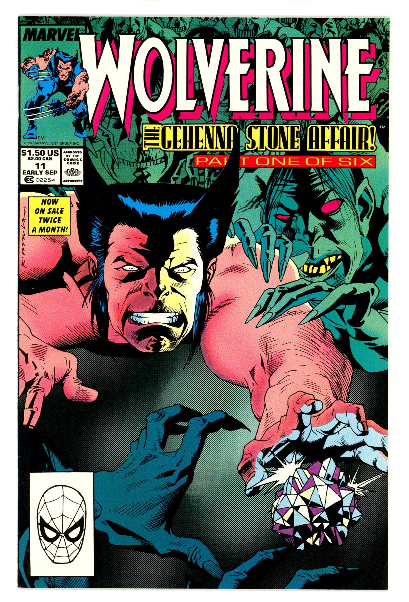 Wolverine Vol 2 11 High Grade (1989) 