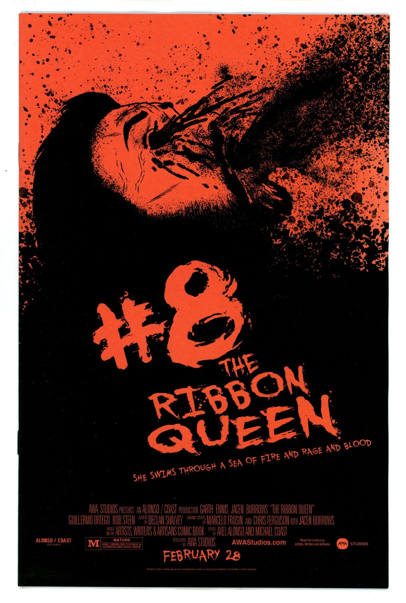 Ribbon Queen 8 Burrows Variant (2024)