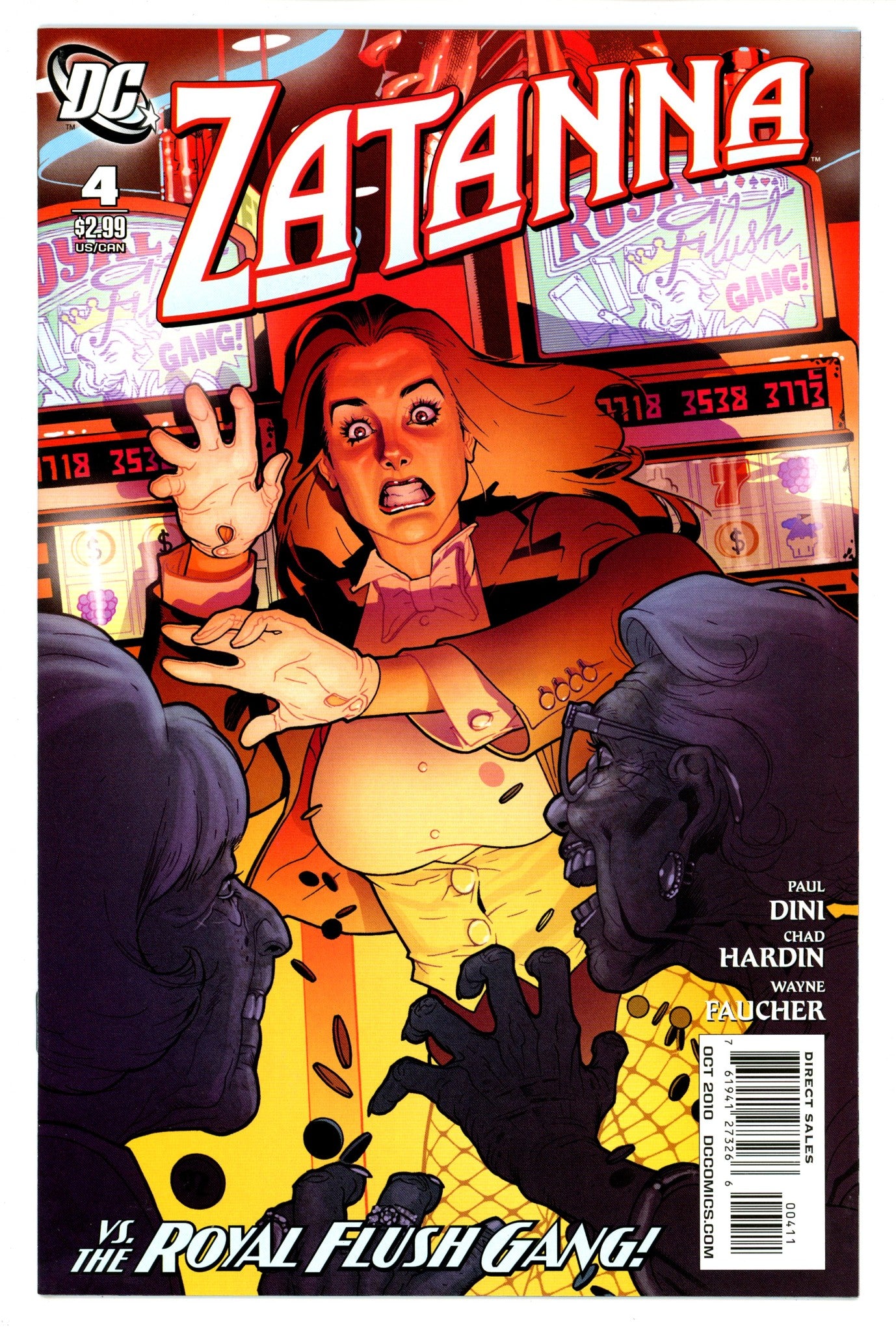 Zatanna Vol 2 4 NM- (9.2) (2010) 