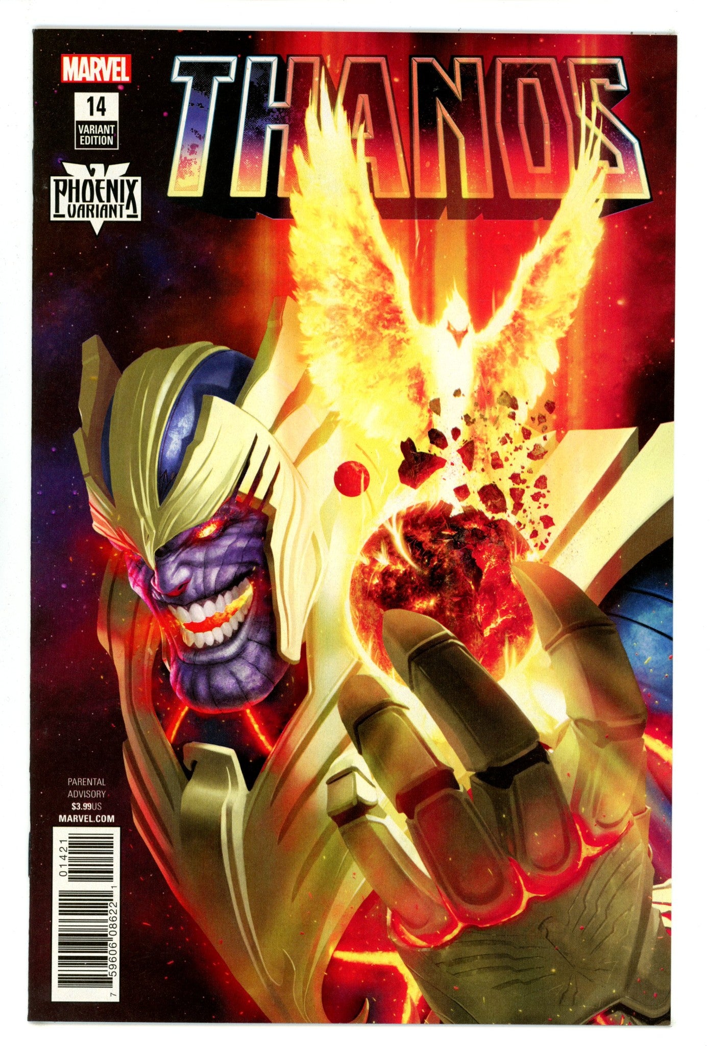 Thanos Vol 2 14 NM- (9.2) (2018) Rahzzah Variant 