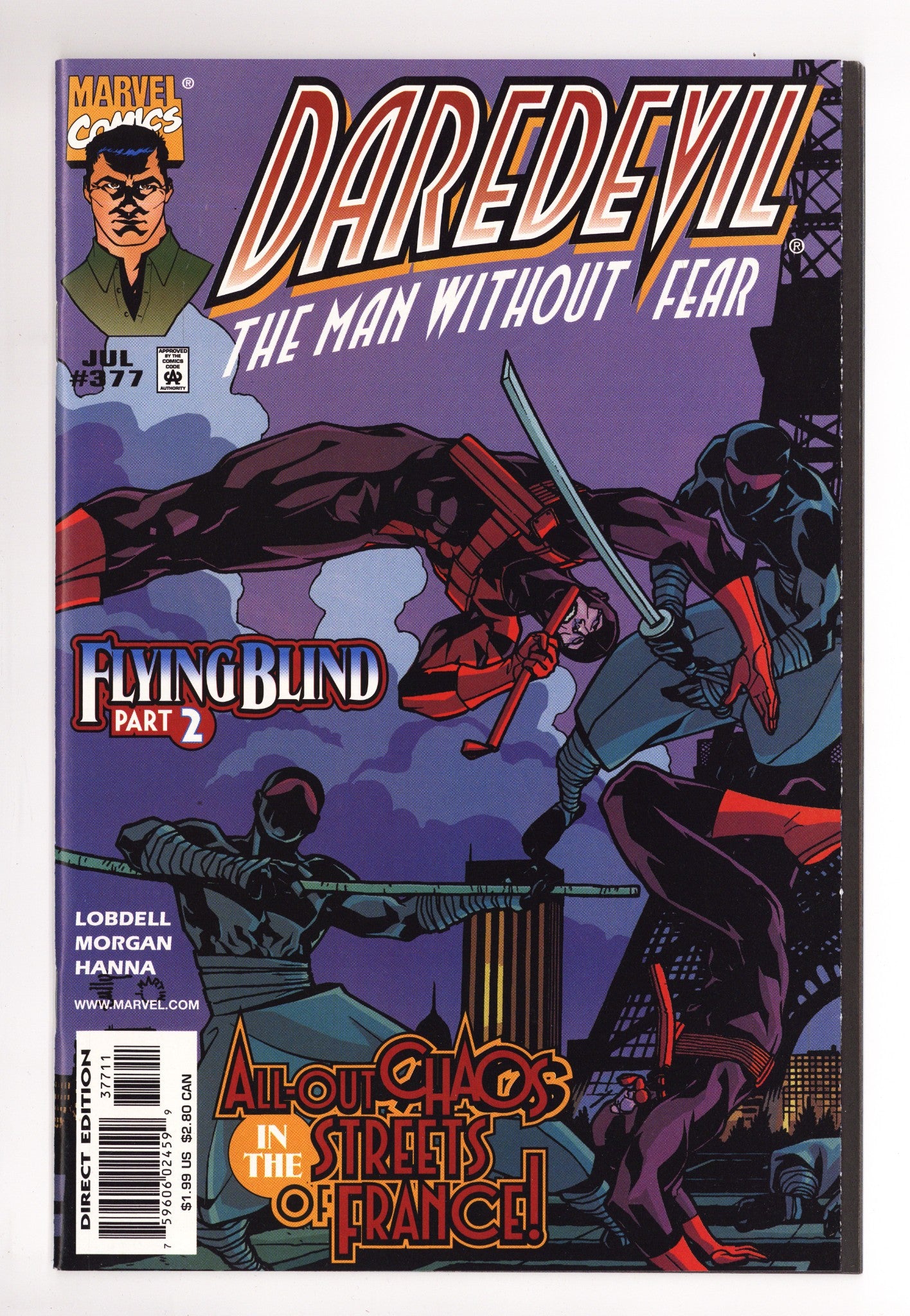 Daredevil Vol 1 377 High Grade (1998) 