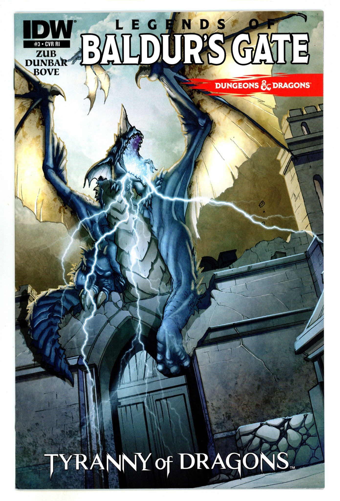 Dungeons & Dragons Legends of Baldur's Gate  3  VF+ (8.5)  (2014) Baldeon  Incentive Variant  