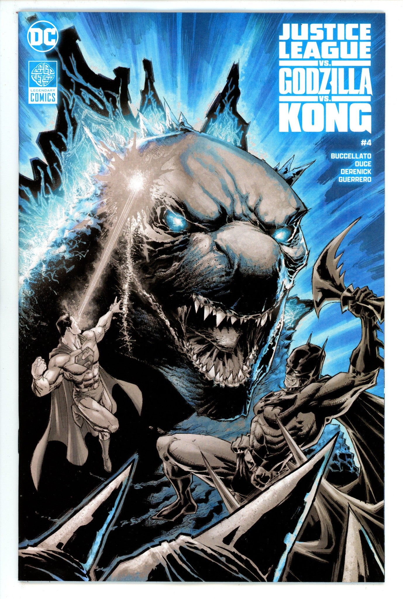 Justice League Vs Godzilla Vs Kong 4 2Nd Print (2024)