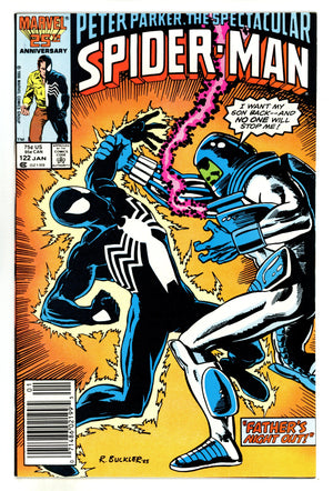 The Spectacular Spider-Man Vol 1 122 High Grade (1987) Newsstand