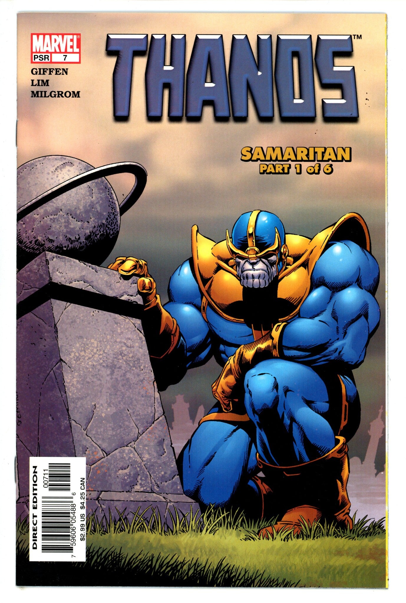 Thanos Vol 1 7 High Grade (2004) 