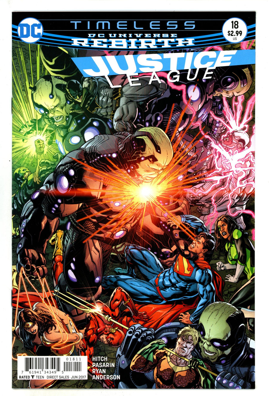 Justice League Vol 2 18 High Grade (2017) 