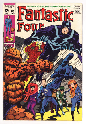 Fantastic Four Vol 1 82 FN (6.0) (1969)
