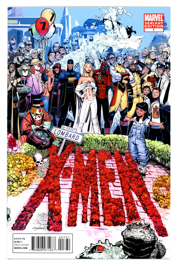 X-Men Vol 2 7 VF- (7.5) (2011) Bachalo Homage Incentive Variant